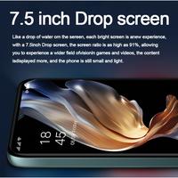 Gambar HP Note 12 Pro Android 12.0 Dual SIM Dual Standby HD Phone 7.5inci - Hitam, 6GB+128GB dari LuckyShop- undefined 3 Tokopedia