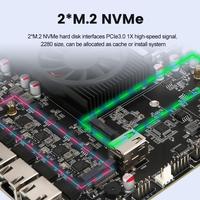 Gambar DT002 Topton NAS Motherboard N6005 N5105 4x Intel i226 V 2. 5G Nics D dari Sky Engineer undefined 4 Tokopedia