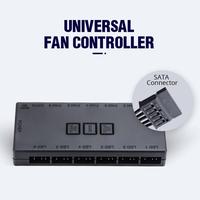 Gambar KYO PWM Fan Controller 5V ARGB Mainboard sync light remote controller - V1, BLACK dari RAJA RAM NUSANTARA undefined 5 Tokopedia