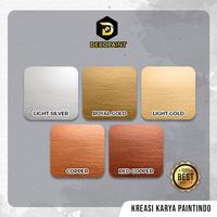 Gambar Cat Metalik Water Base Silver Terang | Decolic Light Silver dari DecoPaint Bali undefined 2 Tokopedia