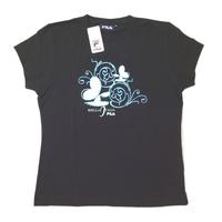 Gambar atasan kaos Fila Biella Italia slim fit butterfly ladies tshirt original - butterfly blue dari InnerMart undefined 1 Tokopedia