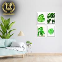 Gambar Poster 30x40 cm Daun Monstera Pajangan Hiasan Dinding Kamar Ruang Tamu - Monstera 04 dari Jumbo Rimba undefined 5 Tokopedia
