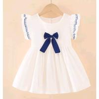 Gambar Dress Anak katun | Gaun Anak Katun | Dress cotton anak | Dress bayi - Biru, 3-4 tahun dari D-Depot undefined 3 Tokopedia