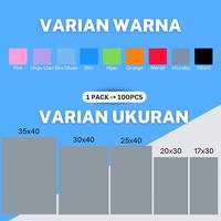 Gambar Kantong plastik HD tanpa plong 15x22 isi 100 lembar/ plastik packing - Biru dari Motoplast undefined 4 Tokopedia