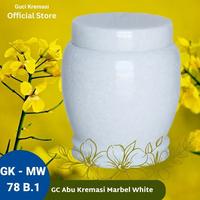 Gambar GUCI KREMASI DEWASA BAHAN MARMER PUTIH IMPORT BERGARANSI MW 78 B F NEW dari Guci ABu Kremasi undefined 1 Tokopedia