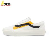 Gambar Sepatu Sneakers Hamz Yellow Line Low Cream Original Pria Wanita - 36 dari SPOKAT PUPS undefined 2 Tokopedia