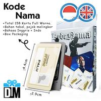 Gambar Kartu Kode Nama Code Names Bahasa Indonesia dan Inggris Murah Lengkap dari Dm.Giftidea undefined 1 Tokopedia