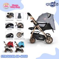 Gambar Space Baby Stroller Kereta Dorong Bayi SB-6055 dari Naswa Baby Shop undefined 1 Tokopedia