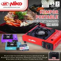 Gambar Niko Kompor Gas Portable 2 In 1 (Kaleng/LPG) NK-268 - 268 - Hitam dari NICA EL undefined 4 Tokopedia
