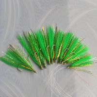 Gambar Kotrekan Sabiki Handmade No 15 Hook Mustad Bulu Tebal Glow 2CM dari NORTH BLUE FISHING undefined 3 Tokopedia