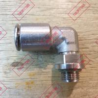 Gambar Pneumatic Stainless Elbow Push in fitting 4mm x 1/4 Stainless 316 dari Tokofitting undefined 1 Tokopedia