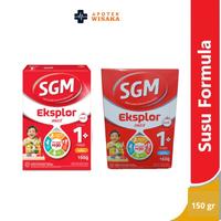 Gambar SGM EKSPLOR 1+ 150 GR RASA VANILA MADU 1 PLUS 1-3 TAHUN SUSU SGM - Vanilla dari Apotek Wisaka undefined 1 Tokopedia