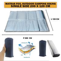 Gambar Matras aluminium foil double layer 100x200 cm - matras foil ultralight - SINGLE 200X60 dari AIMPRO INDONESIA undefined 4 Tokopedia