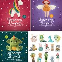 Gambar [e-pattern] Pola Rajut Crochet Pattern Amigurumi Unicorn and Dragon - Vol. 3 Fairies dari Amigu Book undefined 1 Tokopedia