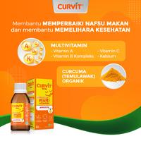 Gambar Curvit Sirup Multivitamin dan Suplemen Makanan 120ml dari Soho Global Health_NEW undefined 2 Tokopedia