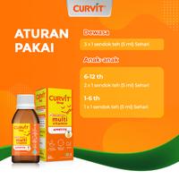 Gambar Curvit Sirup Multivitamin dan Suplemen Makanan 120ml dari Soho Global Health_NEW undefined 3 Tokopedia