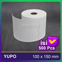 Gambar Label Barcode Yupo 100x150 1 Line Isi 500 Pcs Stiker 100x150 mm dari Barcode Store Solutions undefined 5 Tokopedia