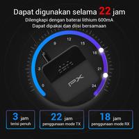 Gambar PX BRX-3000 Receiver Bluetooth Transmitter Audio 5.0 HD Stereo 2 in 1 dari WINS OFFICIAL STORE undefined 5 Tokopedia