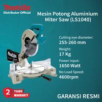 Gambar Mesin Potong Alumunium Miter Saw Makita LS1040 LS 1040 dari Makitaalamsutera undefined 1 Tokopedia
