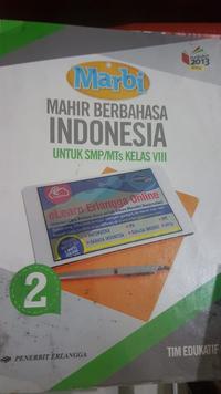 Gambar Buku Bahasa Indonesia SMP kelas 8/VIII Marbi Erlangga dari sheshe shop undefined 1 Tokopedia