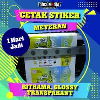 Gambar Cetak Stiker Vinyl Meteran + Cutting dari Documedia Digital Printing undefined 3 Tokopedia