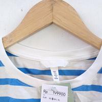 Gambar H&M KAOS CROP BIRU GARIS BARU ASLI ORIGINAL - S dari WOGSHOP.ID undefined 2 Tokopedia