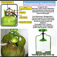 Gambar Alat Pengaman Regulator Kunci Pengencang Tabung Gas 3kg 12 kg SNI Mrh dari Ahs Gudang Seller undefined 5 Tokopedia