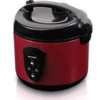 Gambar SHARP : KSN-18 MAGIC COM RICE COOKER 1,8 LT KSN 18 MG SL ANTI LENGKET - Silver dari HOKKI HOUSEWARE undefined 1 Tokopedia