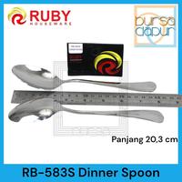 Gambar Ruby RB-583S Stainless Steel Dinner Spoon / Sendok Makan Besar dari Bursa Dapur Mall undefined 3 Tokopedia
