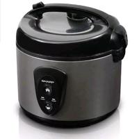 Gambar SHARP : KSN-18 MAGIC COM RICE COOKER 1,8 LT KSN 18 MG SL ANTI LENGKET - Silver dari HOKKI HOUSEWARE undefined 2 Tokopedia