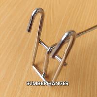 Gambar hook ram 20cm aksesoris / single ram chrome / cantolan ram dari SUMBER HANGER undefined 2 Tokopedia