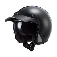 Gambar Helm LS2 Classic Retro OF601 Bob Solid Gloss Black Klasik - L dari Touwanipik undefined 2 Tokopedia