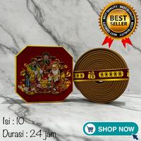 Gambar dupa lingkar 3 dewa dari Toko hio lotus mas undefined 1 Tokopedia