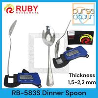 Gambar Ruby RB-583S Stainless Steel Dinner Spoon / Sendok Makan Besar dari Bursa Dapur Mall undefined 4 Tokopedia