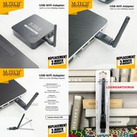 Gambar DONGLE WIFI TVBOX PC LAPTOP MTECH WIRELESS USB ADAPTER WIFI 150 Mbps dari Lisensiantivirus undefined 1 Tokopedia