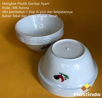 Gambar Mangkok Ayam Jago isi 6 pcs | Mangkok Bakso | Mangkok Plastik Murah dari Toko Plastindo undefined 2 Tokopedia