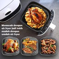 Gambar Wadah atau pot silikon untuk airfryer Big Size - Coklat Bundar dari Multi OL Shop_NEW undefined 2 Tokopedia