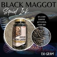 Gambar BLACK MAGGOT Maggot Kering Premium with SQUID INK 130gr dari Max Larva undefined 1 Tokopedia