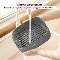 Gambar Wadah atau pot silikon untuk airfryer Big Size - Coklat Bundar dari Multi OL Shop_NEW undefined 5 Tokopedia