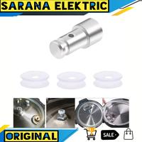 Gambar 5PCS SEAL KARET KATUP UAP UDARA PRESTO SAFETY PRESSURE COOKER FLOATER dari SARANA ELEKTRIC undefined 5 Tokopedia