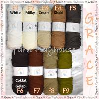 Gambar Grace Yarn Playhouse benang rajut milk cotton 8 ply worsted sembur - F, 1 dari Trinkets Treasures undefined 1 Tokopedia