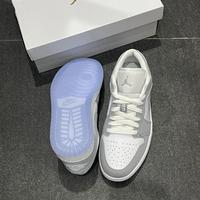 Gambar Nike Air Jordan 1 Low White Wolf Grey 100% Authentic - EUR 36-40.5 dari SNEAKERTOLOGY undefined 3 Tokopedia