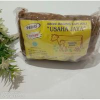 Gambar abon sapi asli / abon daging sapi asli / usaha jaya 300g asli surabaya - Pedas, 300gr dari ABON ASLI NUSANTARA undefined 4 Tokopedia