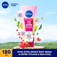 Gambar NIVEA Extra Bright Body Serum 10 Super Vitamin & Skin Food dari Uniqable undefined 1 Tokopedia