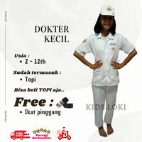 Gambar kostum DOKTER KECIL baju karnaval seragam profesi anak baju anak - Putih, 1 (2-3th) dari KIds Loki undefined 1 Tokopedia