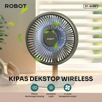 Gambar ROBOT Mini Desktop Fan RT-BF20 Kipas Meja Multifungsi Bisa digunakan untuk Lampui Darurat - Garansi 1 Tahun - RT-BF20  dari ROBOT Audio Indonesia undefined 3 Tokopedia