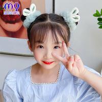 Gambar Ikat Rambut Anak Telinga Rabbit Bulu Halus Kunciran Rambut Anak Lucu - Cokelat dari Mynoona Toona undefined 5 Tokopedia