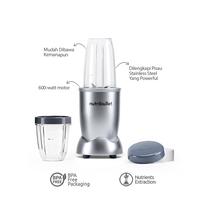 Gambar Blender Nutribullet 600W 8pc Silver - Nutrition Exctractor Terbaik Juicer Buah Bumbu Dapur Sehat Original Garansi dari Mrs Organic Surabaya undefined 3 Tokopedia