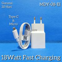 Gambar CHARGER XIAOMI ORIGINAL 100% FAST CHARGING 18W MDY-08-EI TYPE C/MICRO - YG KABEL TYPE C dari Felix88999 undefined 2 Tokopedia