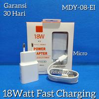 Gambar CHARGER XIAOMI ORIGINAL 100% FAST CHARGING 18W MDY-08-EI TYPE C/MICRO - YG KABEL TYPE C dari Felix88999 undefined 5 Tokopedia